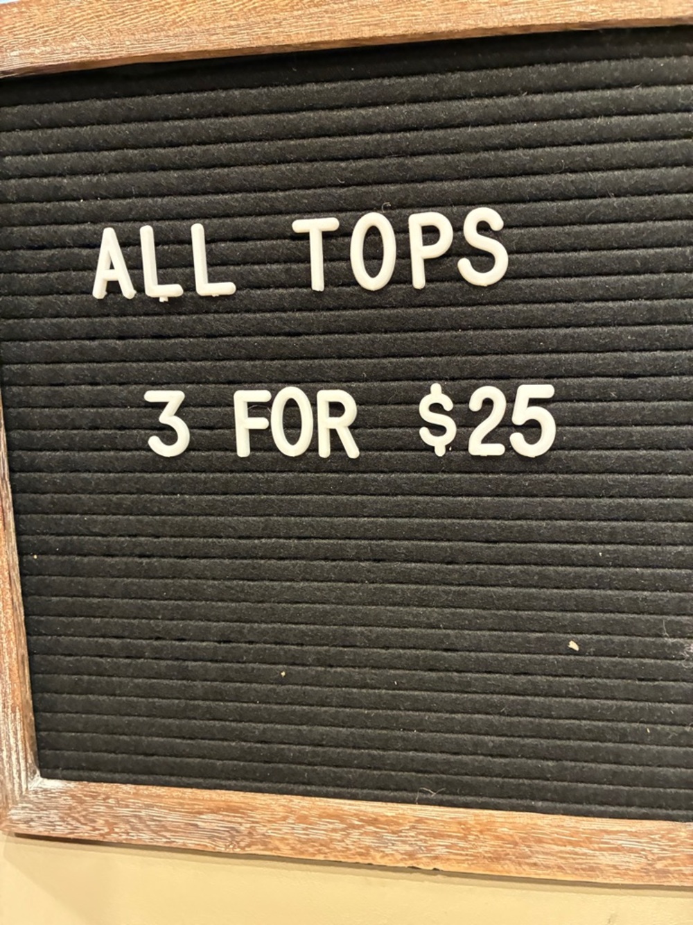 Bundle any 3 tops from my closet 
3 for $25